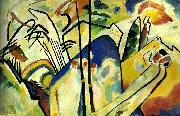 Wasily Kandinsky composition iv oil on canvas